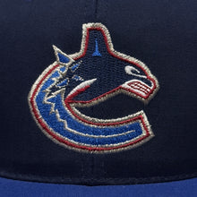 Load image into Gallery viewer, Vintage Vancouver Canucks Twill SS PL Snapback Hat