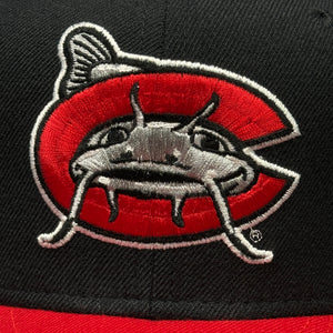 Vintage Carolina Mud Cats New Era Fitted Hat 7 1/4