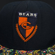 Load image into Gallery viewer, Vintage Chicago Bears Paisley Brim Snapback Hat