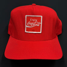 Load image into Gallery viewer, Vintage Coca Cola Logo Snapback Hat