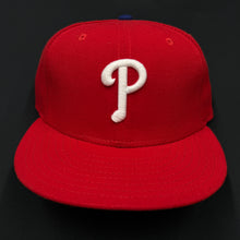 Load image into Gallery viewer, Vintage Philadelphia Phillies New Era Fitted Hat 7 1/4