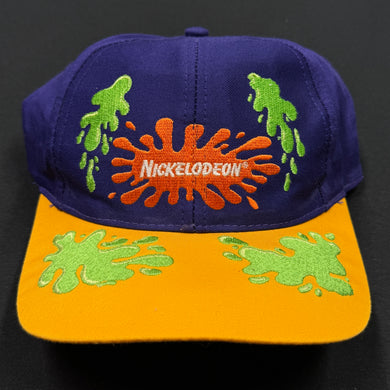 Vintage Nickelodeon Slime Snapback Hat