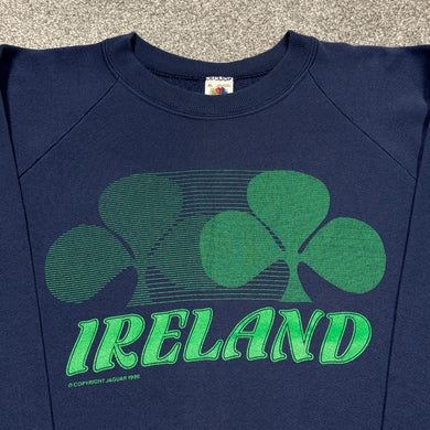 Vintage 1986 Ireland Clovers Sweatshirt M/L