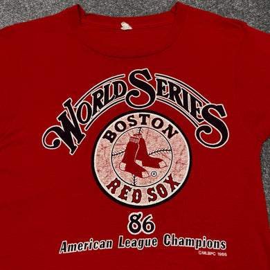 Vintage 1986 Boston Red Sox World Series Shirt XS