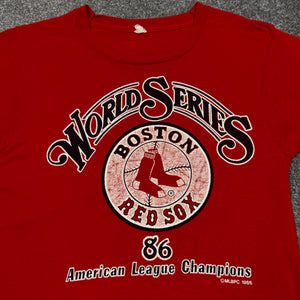 Vintage 1986 Boston Red Sox World Series Shirt XS