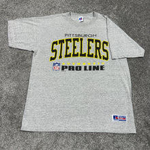 Load image into Gallery viewer, Vintage 1994 Pittsburgh Steelers Russell Athletic Shirt L