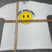 Load image into Gallery viewer, Vintage Keep Smiling Face Shirt XL