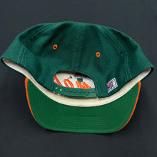 Load image into Gallery viewer, Vintage Miami Hurricanes Wool Circle Snapback Hat