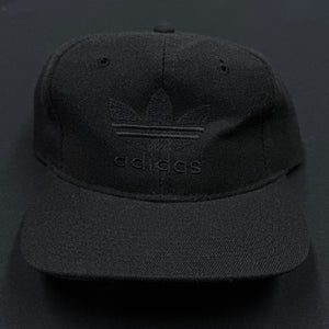 Vintage adidas Trefoil Black Snapback Hat