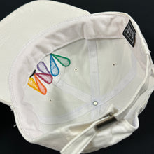 Load image into Gallery viewer, MV Sports White Strapback Hat