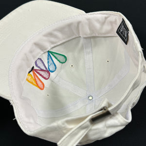 MV Sports White Strapback Hat