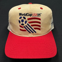 Load image into Gallery viewer, Vintage 1994 World Cup Snapback Hat