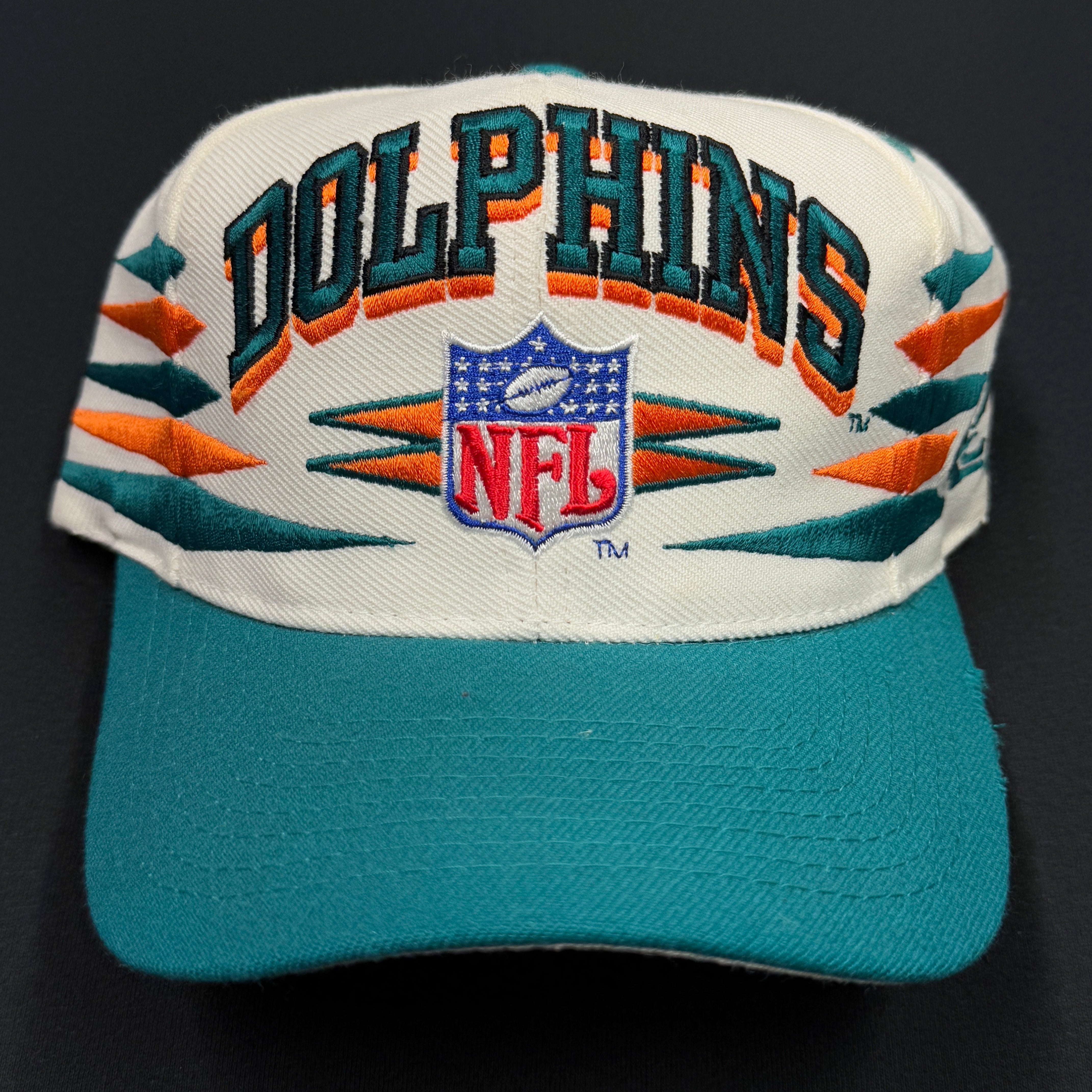 キャップ Miami Dolphins 90s vintage cap Vintage Miami Dolphins Sport Specialties Pro-Line Hat 90s Shadow