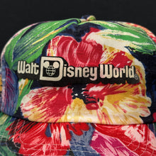 Load image into Gallery viewer, Vintage Walt Disney World Floral Snapback Hat