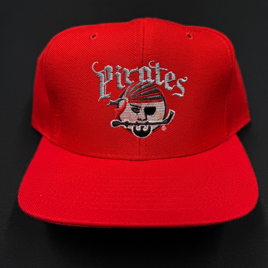 Portland Pirates Red PL Snapback Hat