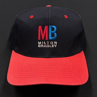 Vintage Milton Bradley Logo Snapback Hat