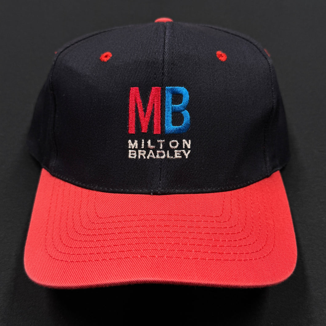 Vintage Milton Bradley Logo Snapback Hat