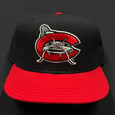 Vintage Carolina Mud Cats New Era Fitted Hat 7 1/4