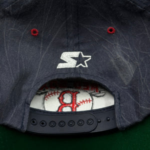 Vintage Boston Red Sox Starter Acid Wash Snapback Hat