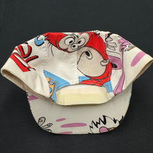 Load image into Gallery viewer, Vintage 1992 Ren &amp; Stimpy 5 Panel Strapback Hat