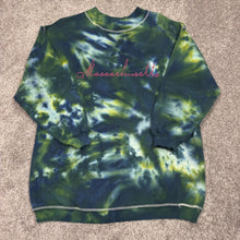Load image into Gallery viewer, Vintage Massachusetts Tie Dye Sweatshirt L/XL