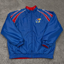 Load image into Gallery viewer, Vintage Kansas Jayhawks Reversible Fleece Jacket XL/2XL