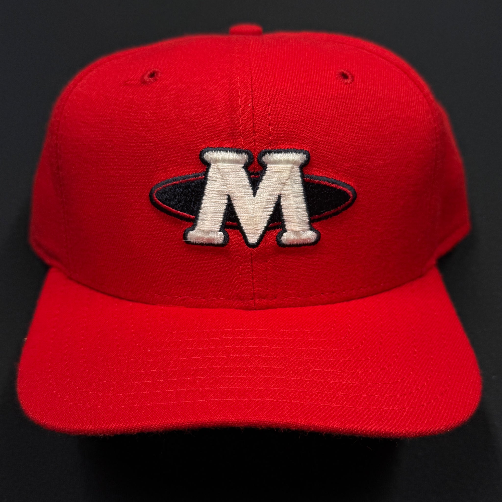 Casquette Baseball Ajustée Syracuse Chiefs – New Era – Vintage 90s – Rouge – Taille 7 1/8