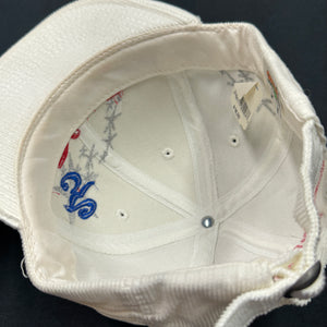 Vintage Walt Disney World Corduroy Snapback Hat NWT