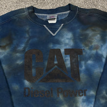 Load image into Gallery viewer, Vintage CAT Diesel Custom Dyed Sweatshirt M