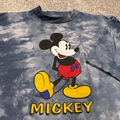 Vintage Mickey Mouse Custom Dyed Shirt L