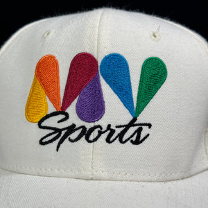 MV Sports White Snapback Hat