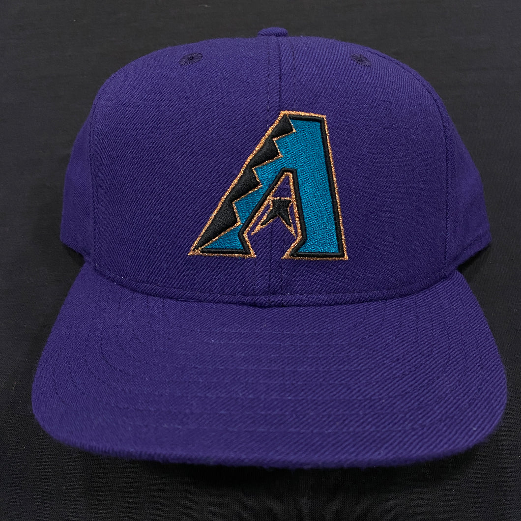 Vintage Arizona Diamondbacks Purple New Era Fitted Hat 7 3/4