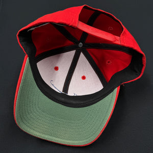 Vintage Nike Swoosh Red Logo Snapback Hat