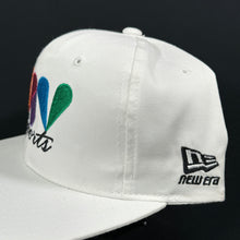 Load image into Gallery viewer, MV Sports White New Era Snapback Hat