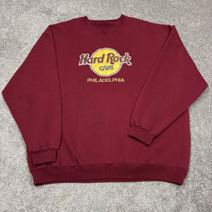 Vintage Hard Rock Cafe Philadelphia Sweatshirt 2XL/3XL