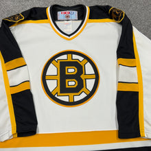 Load image into Gallery viewer, Vintage Boston Bruins White CCM Jersey L