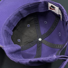 Load image into Gallery viewer, Vintage Nike Swoosh Purple Strapback Hat