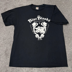 Vintage The Blue Bloods Punk Rock Shirt XL