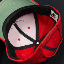 Load image into Gallery viewer, Vintage Nike Swoosh Red Logo Snapback Hat