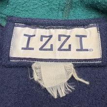 Load image into Gallery viewer, Vintage IZZI Striped Hooded Feece Vest L