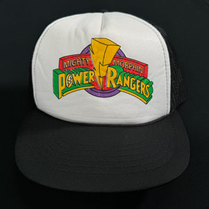 Vintage Power Rangers Mesh Trucker Snapback Hat