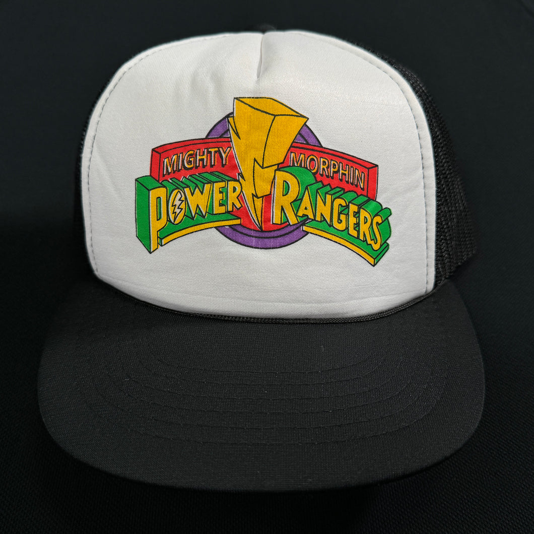 Vintage Power Rangers Mesh Trucker Snapback Hat