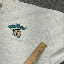 Load image into Gallery viewer, Vintage Flintsones Long Sleeve Henley Shirt M