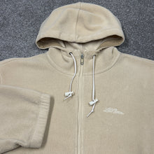 Load image into Gallery viewer, Vintage LL Bean Beige Fleece Zip Up Sweatshirt Women's XL/2XL