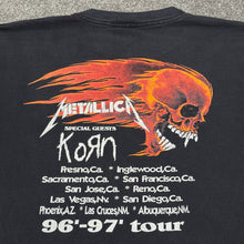 Load image into Gallery viewer, Vintage Metallica KORN Tour Shirt S/M