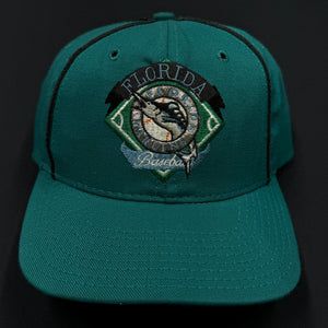 Vintage Florida Marlins The Game Snapback Hat