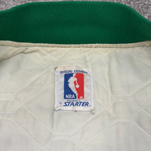 Load image into Gallery viewer, Vintage Boston Celtics Green Starter Satin Jacket XL