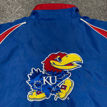 Load image into Gallery viewer, Vintage Kansas Jayhawks Reversible Fleece Jacket XL/2XL