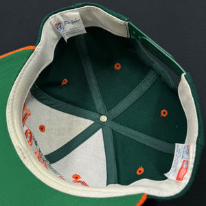 Vintage Miami Hurricanes Wool Circle Snapback Hat