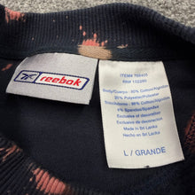 Load image into Gallery viewer, Vintage Reebok Navy Custom Sweatshirt L